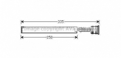 AVA QUALITY COOLING old645 -  Осушитель, кондиционер